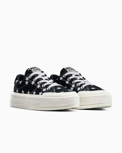 Converse Cruise Archive Stars Black/Vintage White/Black, Top and Side View