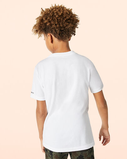 Printed Sneaker White