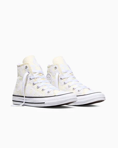 Chuck Taylor All Star Bubble Flowers Egret/White/Silver