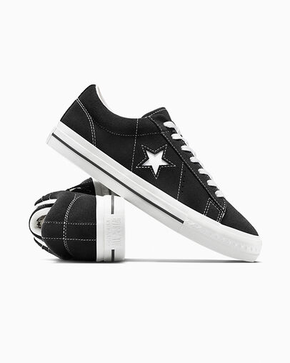 One Star 95 Black/Vintage White, Detail Angle View