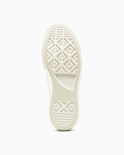 Chuck Taylor All Star Lift Platform Knit Lemon Slushy/Lemon Slushy, Outsole View