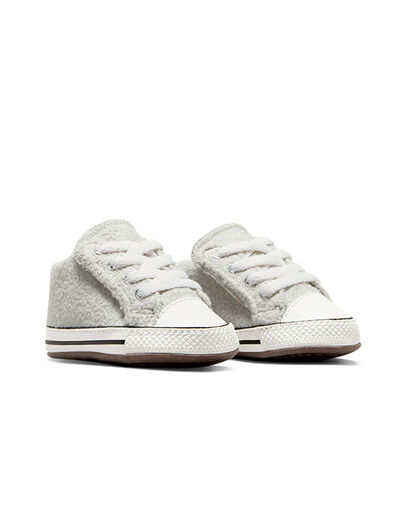 Chuck Taylor All Star Cribster Easy On Sherpa Beach Stone/White/Black, Top and Side View
