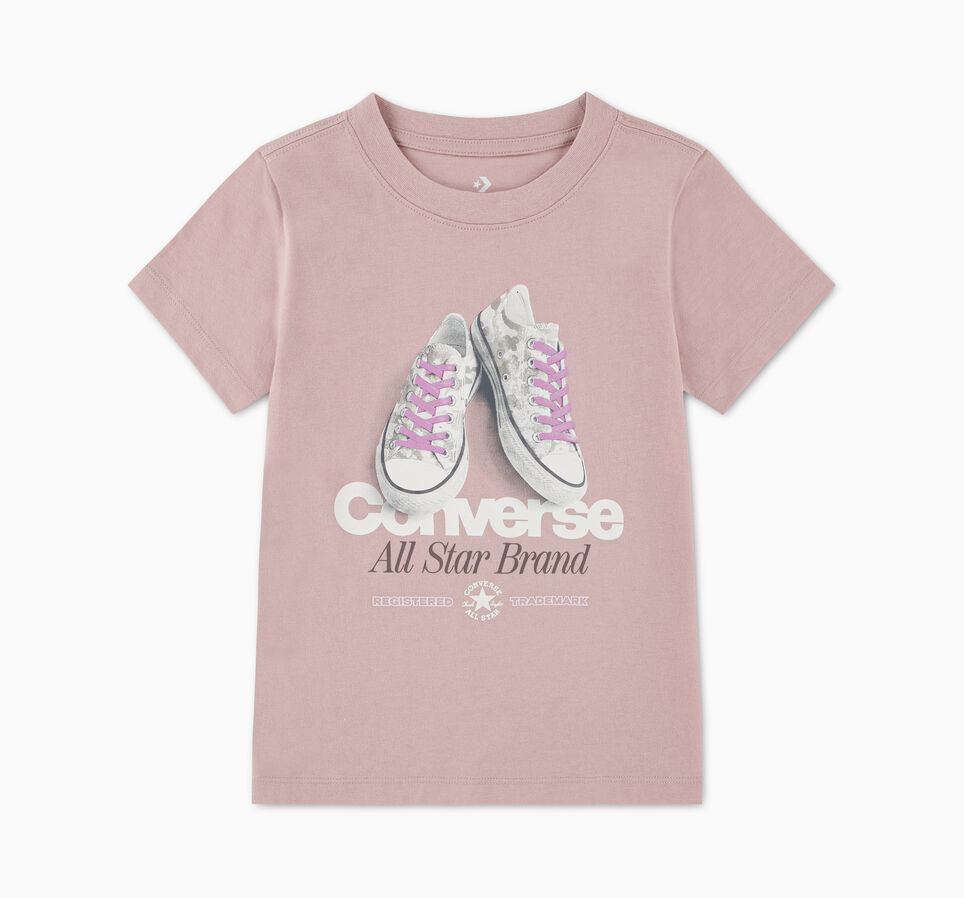 Leopard Chucks T-Shirt Petal Pit