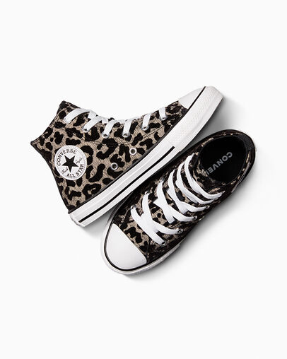 Converse Cheetah Print Girl Shoes Converse All Star Cheetah Pring