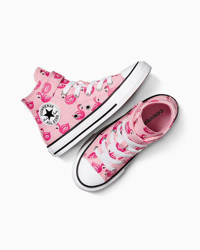 Chuck Taylor All Star Easy-On Pool Float Lt Jellyfish Jitter/White, Angled View