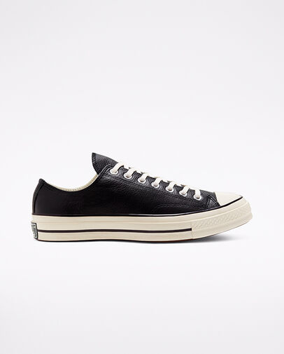 Seasonal Color Leather Chuck 70 Black/Egret/Egret