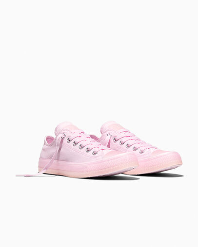Chuck Taylor All Star Jelly New Found Bloom Pink/New Found Bloom Pink/Black, Top and Side View