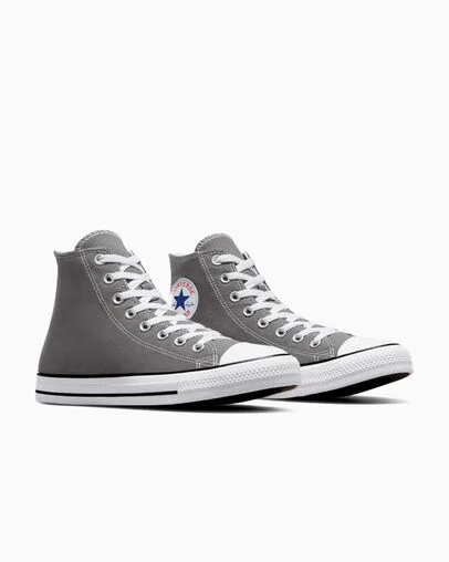Chuck Taylor All Star Canvas Charcoal, Top and Side View