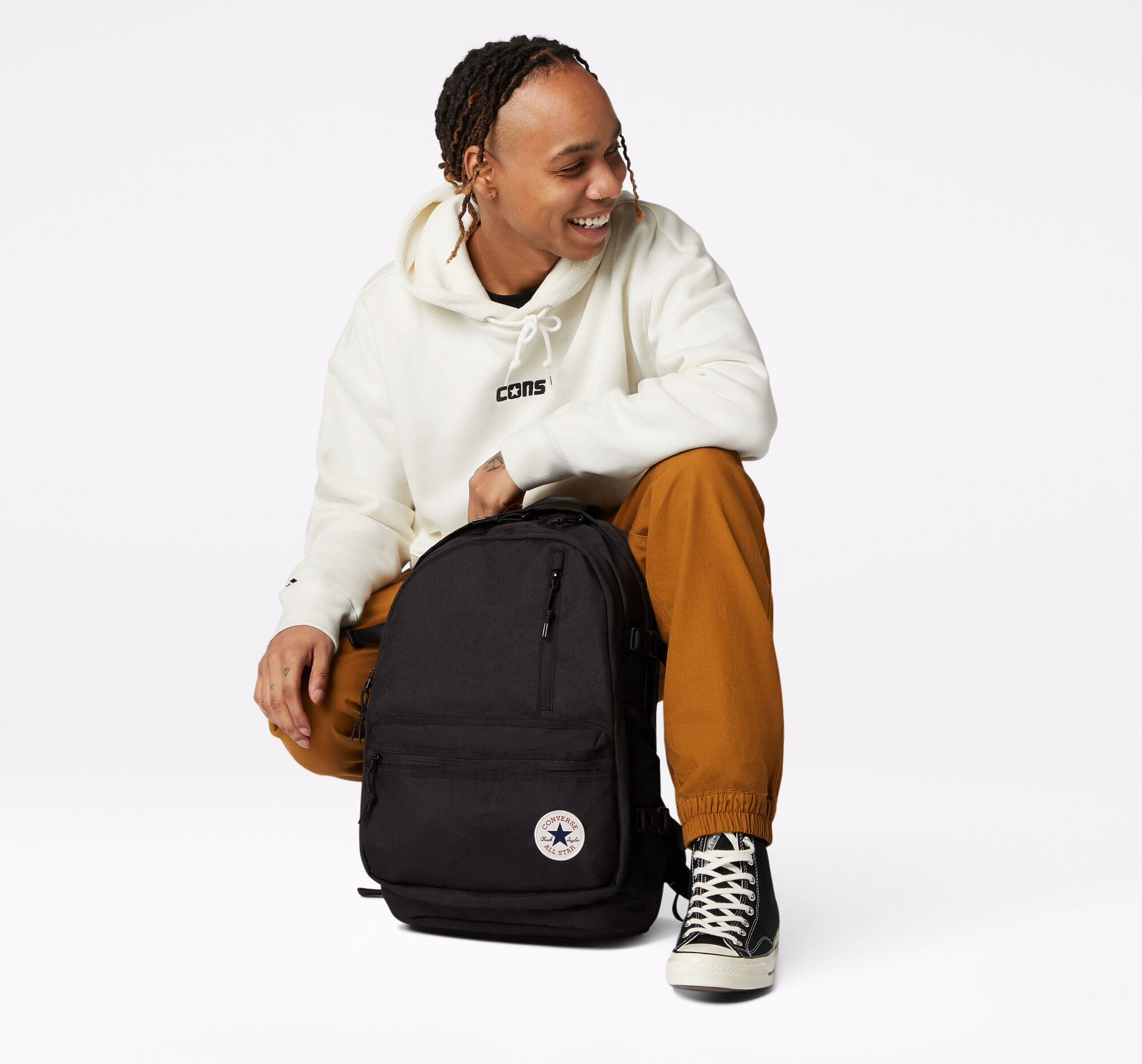 Straight Edge Backpack Unisex Backpack.