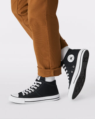 Chuck Taylor All Star Madison Canvas Black/Black/White, Outer Side View