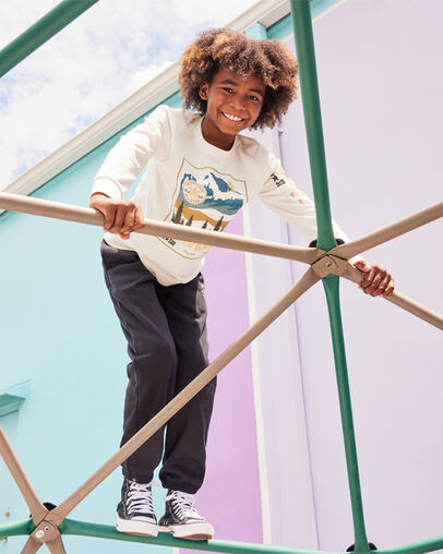 Core Joggers Black, Detail View