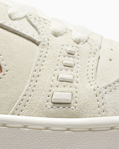 CONS AS-1 Pro Nubuck Egret/Vachetta Beige/Gum, Detail Angle View
