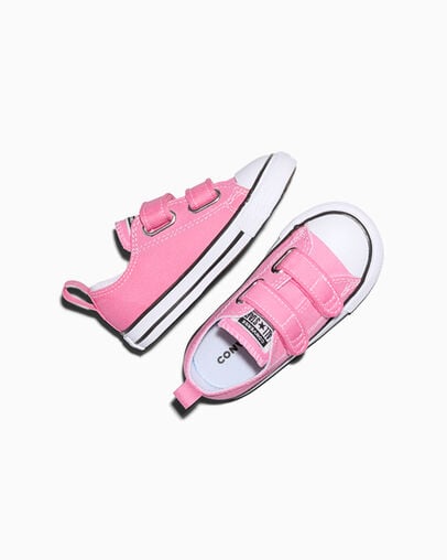 Chuck Taylor All Star Easy-On Canvas Pink, Angled View