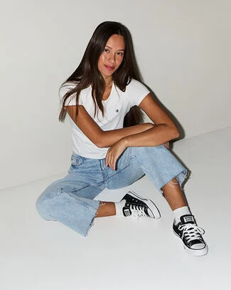 Chuck Taylor All Star Canvas Black, Outer Side View