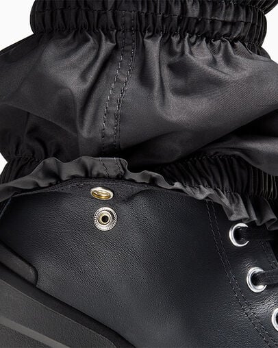 Converse x Martine Ali Chuck 70 De Luxe Wedge Black/Black/Black, Detail Angle View