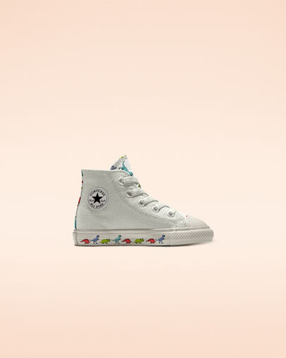 Custom Chuck Taylor All Star Dinoverse High Top white2