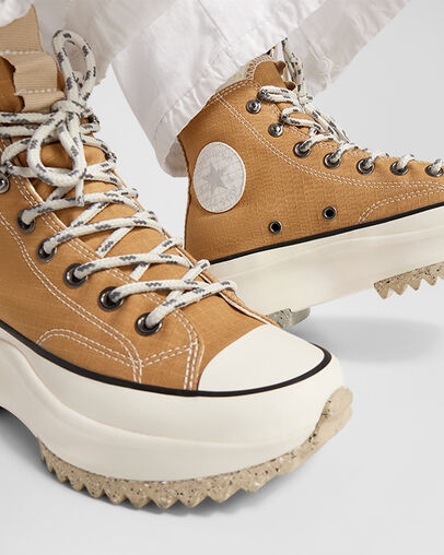 Run Star Hike Platform Grid Trek Tan/Fossilized, Reflective View