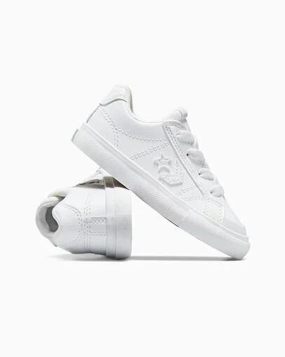 Converse Sport Casual Easy On White/White/White, Detail Angle View