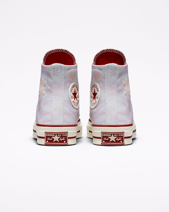 converse rose high tops