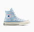 Chuck 70 Embroidered Daisies Blue It/White/Black