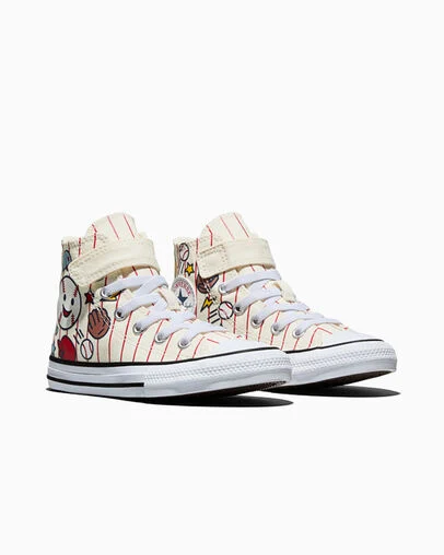Chuck Taylor All Star Easy-On Sports Egret/Red/Navy