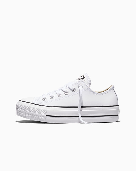 Converse Chuck Taylor All Star ローカット Chuck Taylor All Star Lift Platform Leather Women's Low Top Shoe