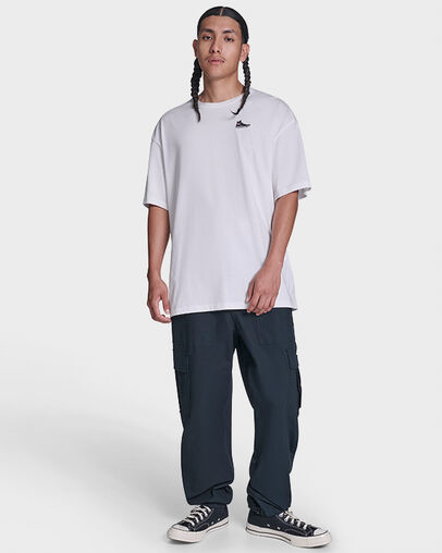 Relaxed Fit Chuck T-Shirt White 10A, Full Body View