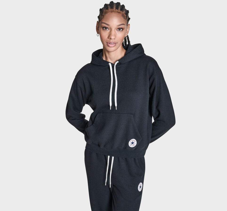 Chuck Taylor Patch Pullover Hoodie Converse Black