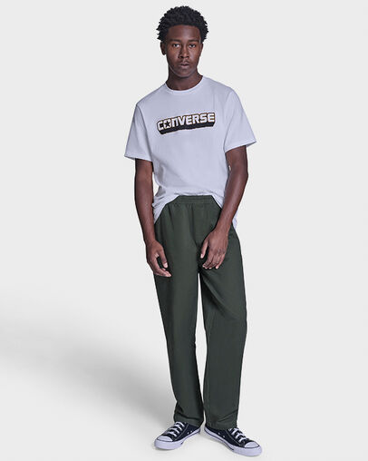 Straight Leg Pants Good Natured Green, Full Body View