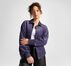 Corduroy Button Down Shirt Shadow Purple