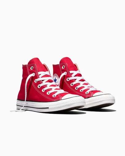 Chuck Taylor All Star Canvas Red, Top and Side View