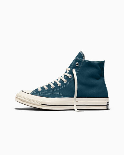 Chuck 70 Canvas Murky Waters Blue/Egret/Black, Inner Side View