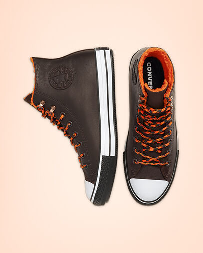 Winter GORE-TEX Chuck Taylor All Star Velvet Brown/Campfire Orange