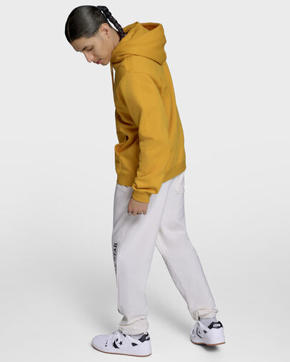 Chuck Taylor All Star Patch Hoodie Yellow, Detail View