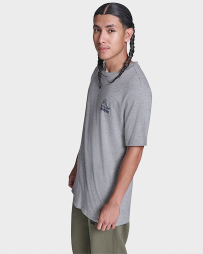 CONS Vintage Chucks T-Shirt Vintage Grey Heather, Back View