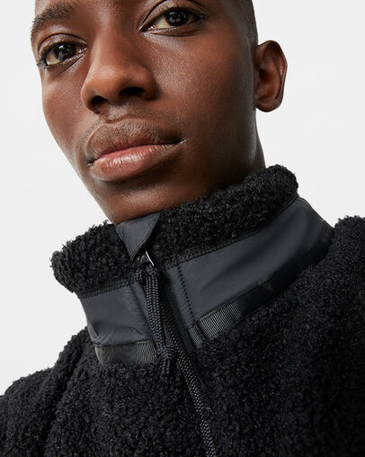 Polar Fleece Sherpa Converse Black