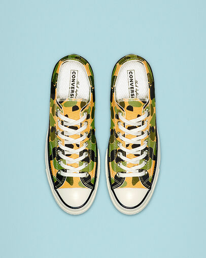 Archive Print Chuck 70 University Gold/Black/Egret