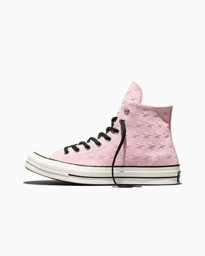 Chuck 70 Stars New Found Bloom Pink/Egret/Black, Inner Side View