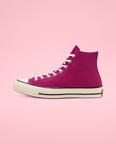 Seasonal Color Leather Chuck 70 Rose Maroon/Black/Egret
