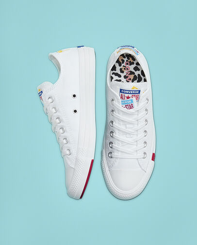 Logo Play Chuck Taylor All Star White/University Red/Black