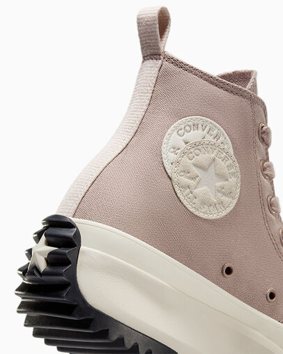 Run Star Hike Platform Natural Tones Wonder Stone/Egret/Black, Detail Angle View