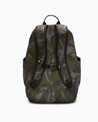 Camo Utility Backpack Paint Camo - Cave Green, Detail View