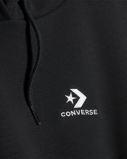 Chuck Taylor Boxy Hoodie Converse Black, Full Body View