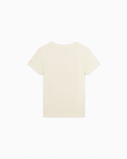 Chuck Taylor High Top T-Shirt Egret, Back View