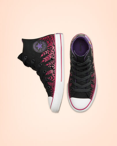 Converse x Frozen 2 Chuck Taylor All Star Black/Cherries Jubilee/White