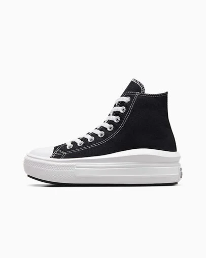 Chuck Taylor All Star Move Platform Black/Natural Ivory/White, Inner Side View