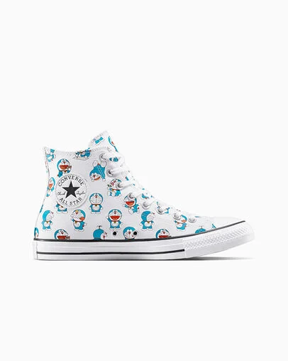 Doraemon・Converse Chuck Taylor All Star White/Hawaiian Gold/Flamingo