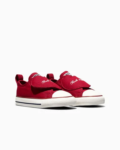 Chuck Taylor All Star One Strap Valentine's Day Days Ahead Red/Vintage White/Black, Top and Side View