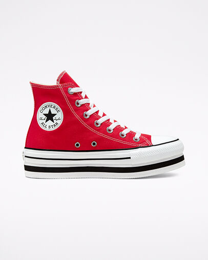 Everyday Platform Chuck Taylor All Star University Red/White/Black