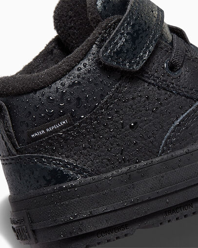 Chuck Taylor All Star Malden Street Boot Easy-On Black/Black/Black, Detail Angle View